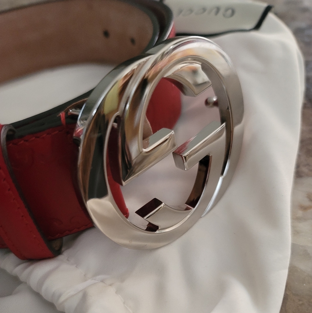 Authentic Gucci Mens belt 90/36